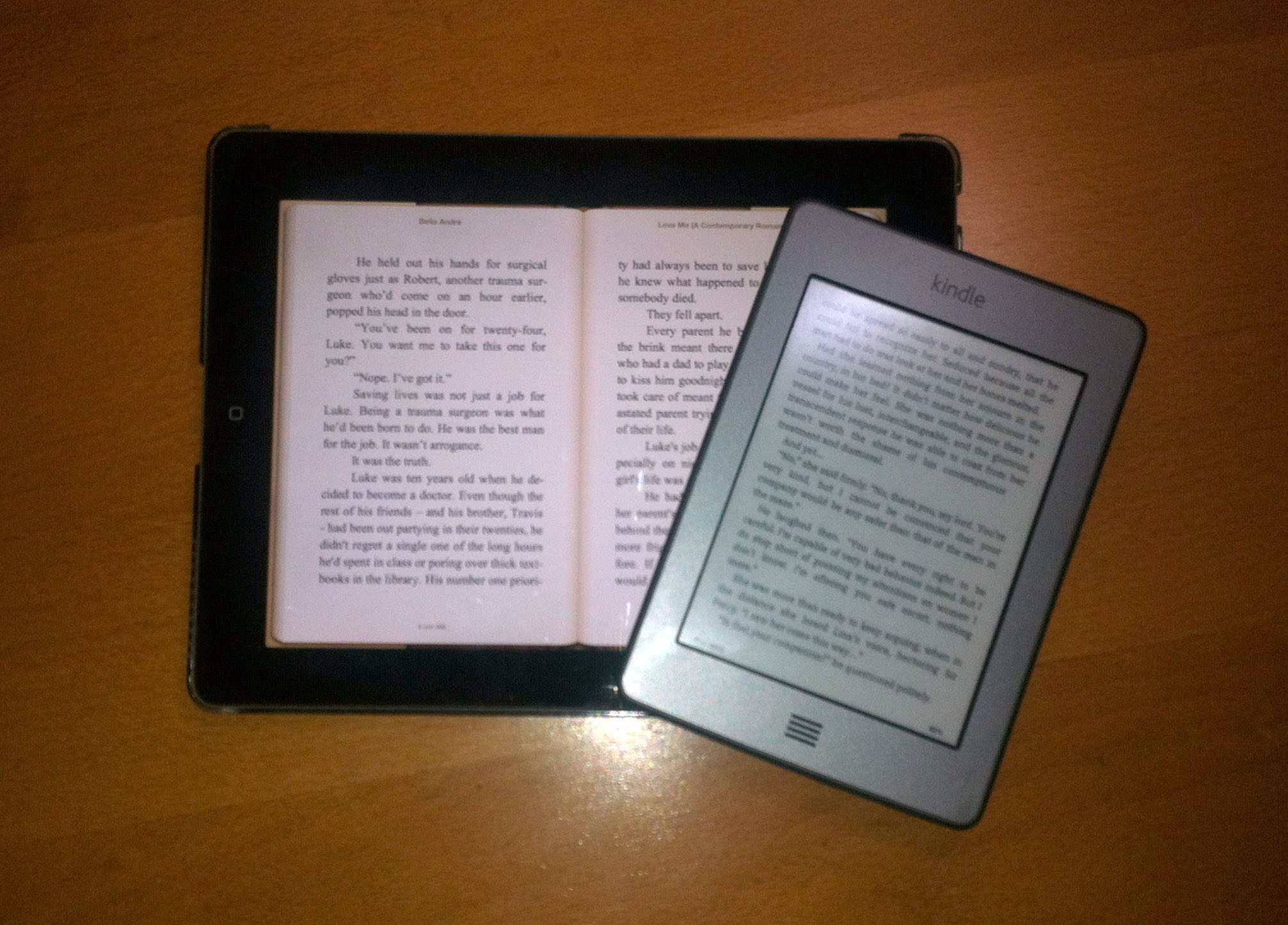 E Lesen Ipad Oder Kindle Bucher Uber Alles